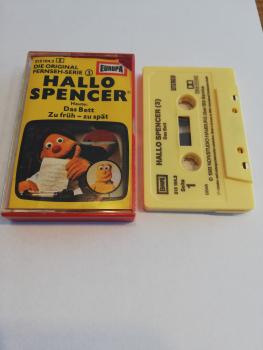 Hallo Spencer Folge 3 Das Bett Zu Früh Zu Spät Gelb 515164.3 Europa(Abriss oben rechts Frontcover)
